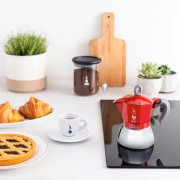 Caffettiera Bialetti Moka Induction rosso