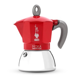 Caffettiera Bialetti Moka Induction rosso
