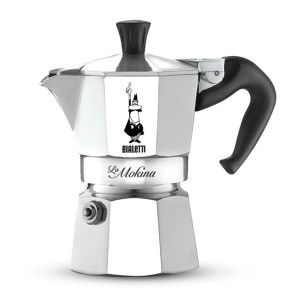 Caffettiera Moka La Mokina Bialetti 1/2 tazze