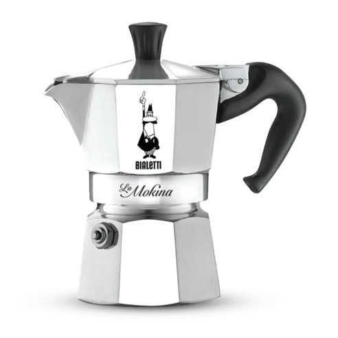 Caffettiera Moka La Mokina Bialetti 1/2 tazze