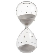 Galbiati Incanto clessidra a pois sabbia argento 30 minuti