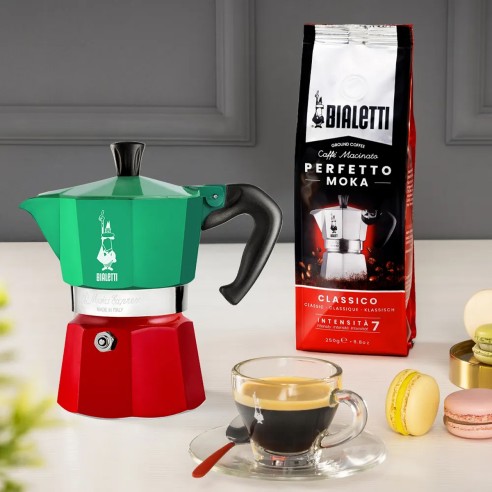 Caffettiera Moka Express Italia Bialetti 3 tazze