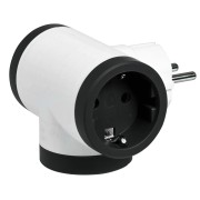 Adattatore rotante schuko con USB C USB A e 2 prese 16A S3626DRAC