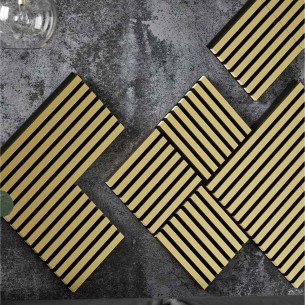 Pannello decorativo fonoassorbente rovere 30 x 30 cm Radex Z61808 2