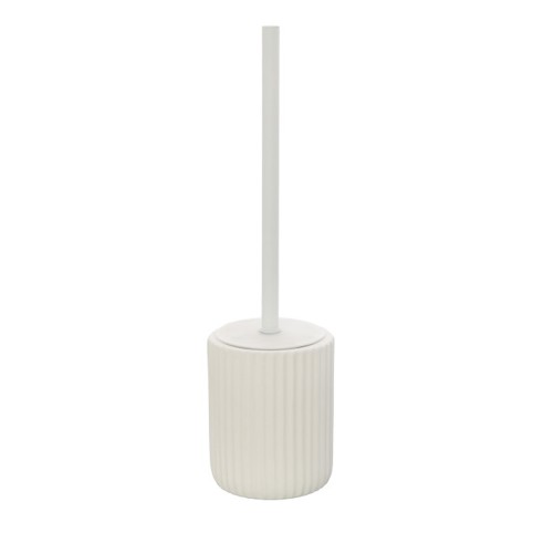 Scopino bagno da appoggio in ceramica, bianco linea Color Feridras