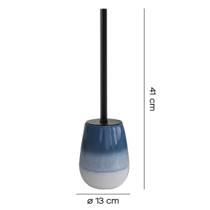 Gedy Shejla scopino bagno ceramica blu degradè 2
