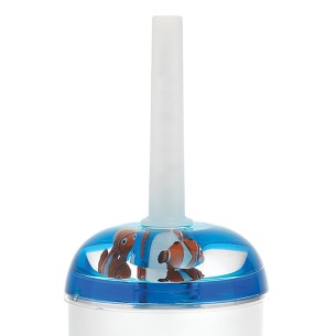 Gedy Pyxis scopino bagno bianco/blu 2