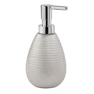 Gedy Astrid dosasapone ceramica argento