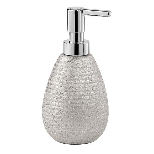Gedy Astrid dosasapone ceramica argento