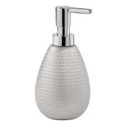 Gedy Astrid dosasapone ceramica argento