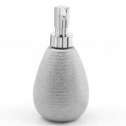 Gedy Astrid dosasapone ceramica argento