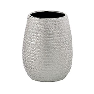 Gedy Astrid bicchiere porta spazzolini argento