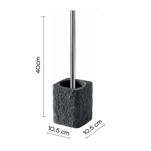 Gedy Aries scopino bagno antracite dimensioni
