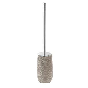 Gedy Gemini scopino bagno resina tortora