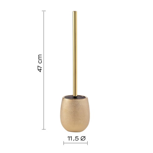 Gedy Astrid scopino bagno ceramica oro