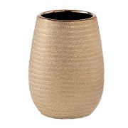 Gedy Astrid bicchiere portaspazzolini ceramica oro