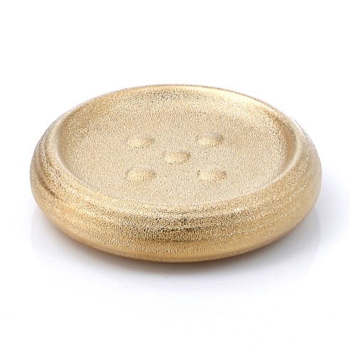 Gedy Astrid portasapone ceramica oro