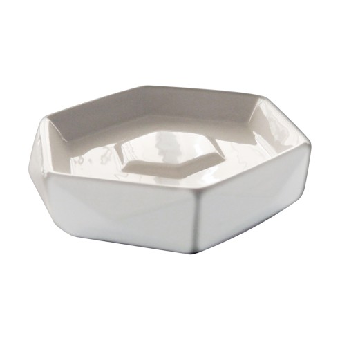 Gedy Dalia portasapone ceramica bianco