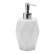 Gedy Dalia dosasapone ceramica bianco