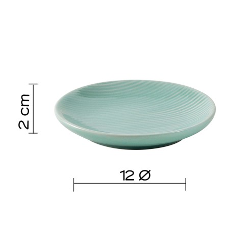 Gedy Sabina portasapone ceramica acquamarina