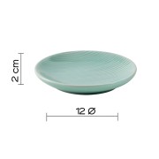 Gedy Sabina portasapone ceramica acquamarina