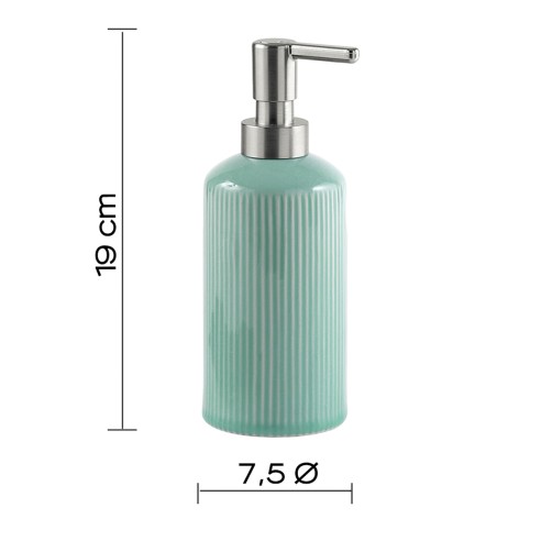 Gedy Sabina dosasapone ceramica acquamarina