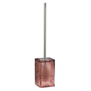 Gedy Giulia scopino bagno resina marrone