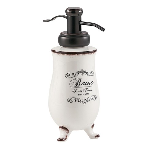 Gedy Amelie dosasapone ceramica bianco