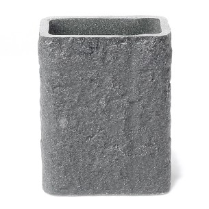 Gedy Aries bicchiere portaspazzolino resina grigio
