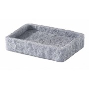 Gedy Aries portasapone resina grigio