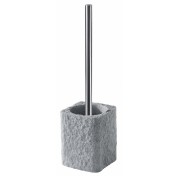Gedy Aries scopino bagno resina grigio