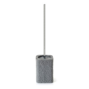 Gedy Aries scopino bagno resina grigio 2