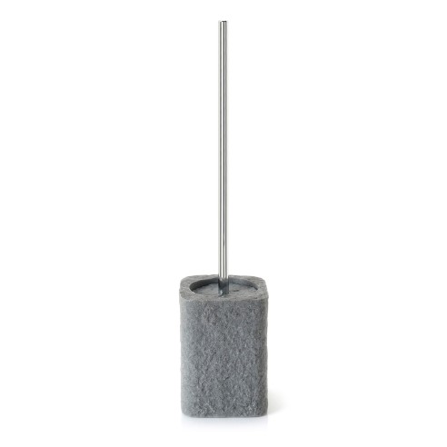 Gedy Aries scopino bagno resina grigio