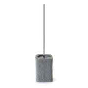 Gedy Aries scopino bagno resina grigio