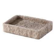 Gedy Aries portasapone resina beige
