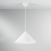 Lampadario sospensione Bigbang bianco E27, Ø49 cm