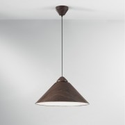 Lampadario sospensione Bigbang marrone/bianco E27, Ø49 cm