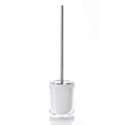 Gedy Chanelle scopino bagno in resina bianca