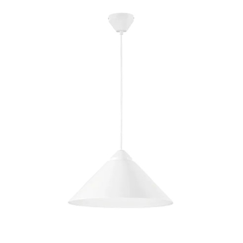 Lampadario sospensione Bigbang bianco E27, Ø49 cm