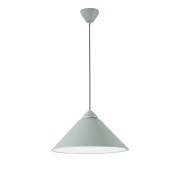 Lampadario Bigbang verde/bianco E27, Ø49 cm