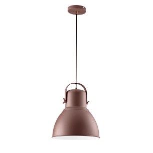 Lampadario industriale Legend E27 metallo bronzo, E27, Ø32 cm