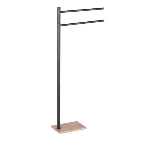 Piantana porta asciugamani bagno nero...