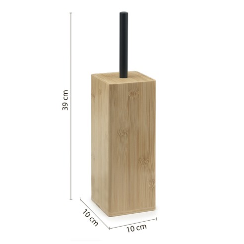 Gedy Bonnie scopino bagno naturale/nero matt