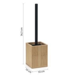 Scopino WC in bambù dal design moderno linea Bonnie by Gedy 2