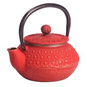 Teiera giapponese Kyoto c/filtro, 600 ml, rosso