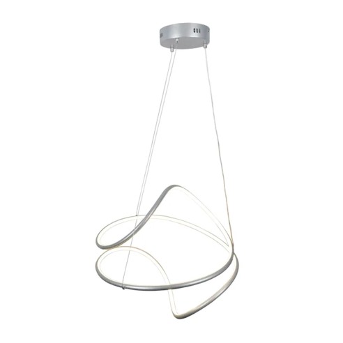 Lampadario LED Konny argento,...