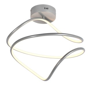 Applique LED Konny argento,...