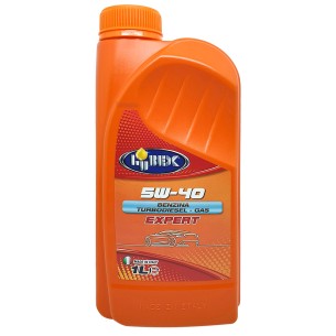 Olio motore benzina turbodiesel gas 5W-40 Expert Lubex 1L