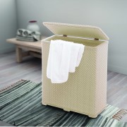 Gedy Ambrogio portabiancheria resina 70L beige