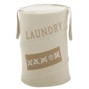 Laundry portabiancheria tessuto 69L beige